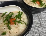 明太クリームきしめん作り方4写真
