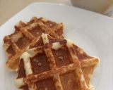 米粉豆腐ワッフル作り方5写真