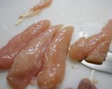 簡単！アスパラチキン春巻き作り方1写真
