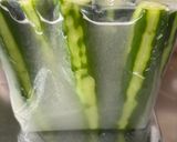 きゅうりの1本漬け 梅肉プラス氷水仕上作り方9写真