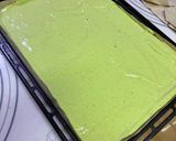 抹茶ロールケーキ作り方2写真