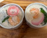 白い卵の茶碗蒸し🌾🥚作り方12写真