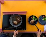 犬鳴豚のハンバーグ【食遺産】作り方14写真