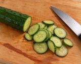 ツナときゅうりの冷やし塩昆布茶漬け作り方1写真