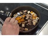豚ちくわとじゃがバターカレー風味★動画★作り方9写真