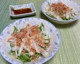 大根サラダは麺つゆとわさびで作り方8写真