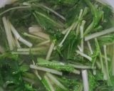 あっという間に♪水菜すりごまスープ煮作り方5写真