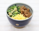 給食☆こまツナそぼろ丼作り方5写真
