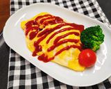 オムライス(酸っぱくないケチャップ)作り方10写真