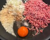 ワンパン和風ハンバーグ作り方2写真