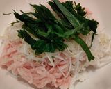大葉と照り焼き鶏つくね作り方2写真