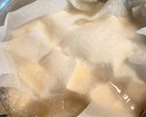 里芋と高野豆腐の煮物　吹きこぼれさせない作り方14写真