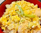 玄米甘酒のコクあり♪白だしの優しい親子丼作り方8写真