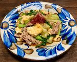 豚こま肉とチンゲン菜の卵炒め作り方10写真