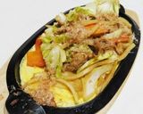 鉄板味噌焼うどん作り方9写真