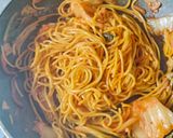 スパイシーキムチ焼きそば🇰🇷🇯🇲🚀作り方4写真