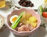 うちの味☆スタミナ確保♪鶏の甘辛中華風煮作り方41写真