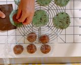 絶品✨可愛い🩵チョコミントメロンパン作り方12写真