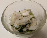 かぶとかぶの葉のナムル作り方5写真