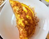 鶏ミンチ和風あんかけオムレツ作り方3写真