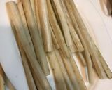 鶏ひき肉とごぼうの信田巻き作り方4写真