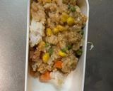 レンジ簡単洋風甘辛味オムライス弁当作り方8写真