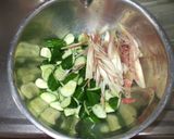 さっぱり夏野菜のナムル♪簡単きゅうり茗荷作り方2写真