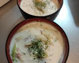 白菜のクリームスープ作り方7写真
