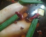 台湾風🇹🇼五香粉香るパイン豚足煮込み【猪脚飯】🍍🐖作り方2写真