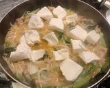 冬にぴったり！ひき肉ともやしの味噌チゲ作り方6写真