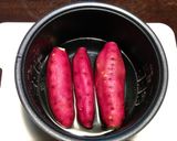 塩水の魔法！炊飯器でつくる！極上ねっとり密芋🍠作り方2写真