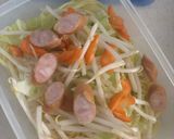 暑い夏も平気♪レンジで焼きそば♡作り方2写真