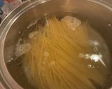 春のスナップエンドウナポリタン作り方1写真