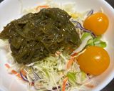 めかぶと納豆のネバトロサラダ作り方1写真