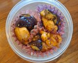 家族絶賛！パパッと鶏なすスタミナ丼作り方7写真