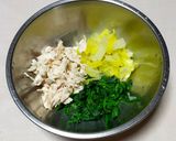 ささみと白菜の味噌ドレッシング和え作り方4写真