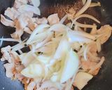 アスパラとふわふわ卵の焼きそば作り方7写真