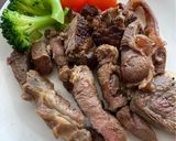牛スネ肉ステーキ作り方4写真