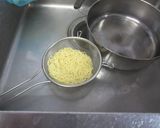 野菜たっぷり、赤かぼちゃの冷やし中華風作り方3写真