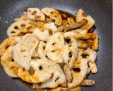 シャキシャキうまうま！甘辛ごぼう蓮根作り方4写真