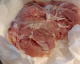 鶏もも肉で作る♪ハニーマスタードチキン作り方1写真