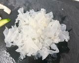 乾燥白きくらげのちくきゅう梅酢サラダ作り方5写真