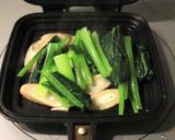 ホットサンドパンで卵ごぼう小松菜焼き作り方3写真