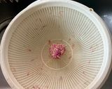 菊の花の酢の物(下茹で〜三杯酢和え)作り方4写真