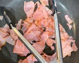 揚げ出し豆腐　ベーコンver作り方3写真