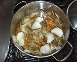 基本簡単豚汁♪味噌汁作り方6写真
