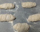 簡単　香ばしい米ぬかパン　こねないパン作り方9写真