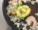 エビアボカドの豆乳クリームパスタ作り方3写真