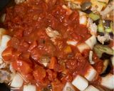 野菜たっぷり♪豚こま肉のトマト煮　作り方3写真