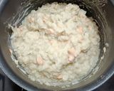 鮭ときのこの豆乳リゾット作り方5写真